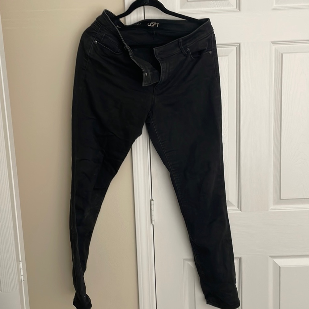 Loft size 10 curvy jeans